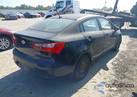 2013 Kia Rio Ex из США, поврежденный, VIN KNADN4A36D6193449